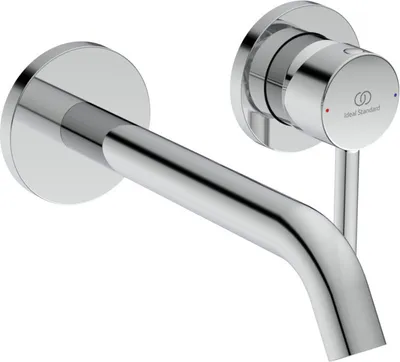 Produktbild von Ideal Standard Wand-Waschtischarmatur Ceraline Unterputz, Ausladung 180mm A6938AA Chrom