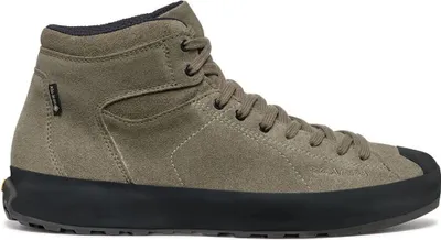Mojito Wrap Mid GTX Lifestyle Schuhe von Scarpa in beige mit hohem Schaft und Schnürung.