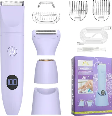 Image de INF Ensemble de rasage multifonctionnel pour femmes