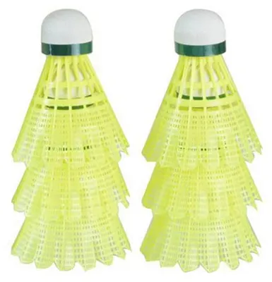 Produktbild von Yonex - "Mavis 2000" Federball (6er-Pack) PP16225 (Einheitsgröße) (Gelb)