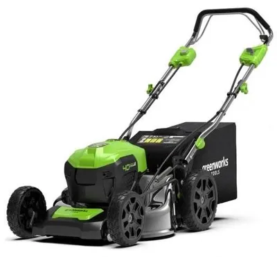 Zdjęcie produktu dla Greenworks GD40LM46SP - Schubrasenmäher - 750 m² - 46 cm - 2,5 cm - 7 mm - 4 Rad/Räder