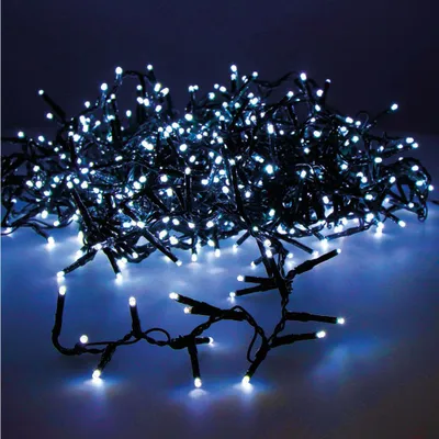 Productafbeelding van LED-lichtslingers Lumineo, blauw, 16 meter / 21 meter