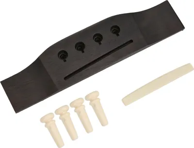 Obrázek produktu pro 4-strunná akustická baskytara palisandrové sedlo mostu 4 mostní kolíky Lidové akustické baskytary díly