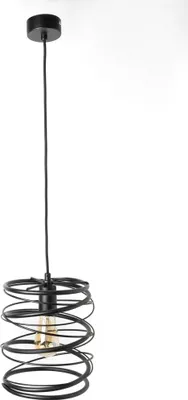 Obrázok produktu pre Moderná závesná lampa Spring 2784/Z-B-1 čierna, výškovo nastaviteľná, E27, kov, IP 20