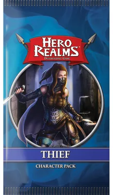 Imagen del producto de Hero Realms: Character Pack – Thief – Juego de mesa – White Wizard Games – 2-4 jugadores – 0+