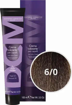 Produktbild von Diapason Haarfarbe Diapason Color Hair Color Cream 6/0 Dark Blond