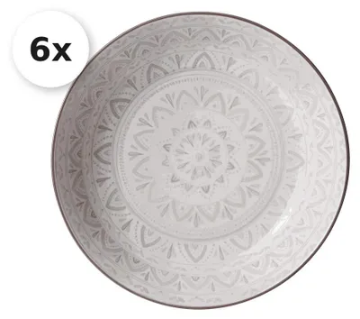 Produktbild von Suppenteller 20,5cm 6er Set Valencia