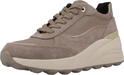A single women's sneaker is shown from a side angle against a white background.