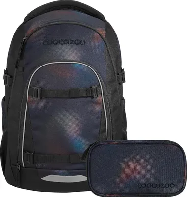 Produktbild von Coocazoo Mate Rainbow Illusion Schulrucksack Set 2tlg.