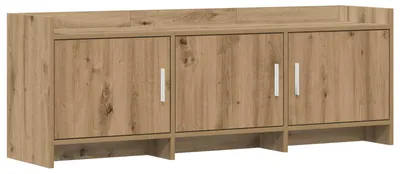 Produktbild von vidaXL TV-Schränk 130 x 33 x 47 cm Artisan-Eiche Holzwerkstoff