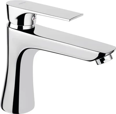 Obrázek produktu pro Ferro Algeo Čtvercová umyvadlová baterie, stojánková, chrom (BFBAQ2L)
