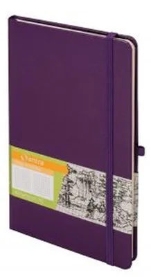 Imagen del producto de Romantyzm, cuaderno tamaño A5, tapa de color morado