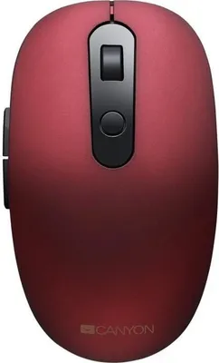 Obrázok produktu pre Canyon MW-9, Pravoruké, Optický, RF Wireless + Bluetooth, 1600 DPI, Červená