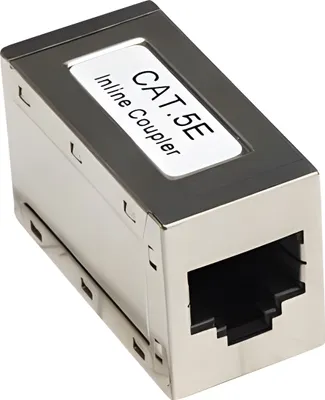 Obrázek produktu pro Intellinet 504768, Kabelová spojka, Stříbrná, Kov, Cat5e, RJ-45, EIA/TIA, UL