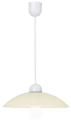 Immagine prodotto di Rabalux 4615 lampada a sospensione 1 spot gamma Cupola, E27, bianco, rotonda, standard, ø325mm
