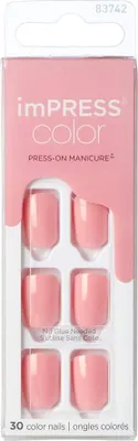 Obrázok produktu pre Samolepiace nechty imPRESS Color Pretty Pink 30 ks