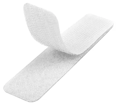 Klettverschlussbänder, 10 Paar, selbstklebend, 10 x 3 cm, extra stark