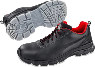 Produktbild von Puma Safety Puma Sicherheitshalbschuh 640521 Pioneer Low Rebound S3 ESD SRC DGUV Gr.43 schwarz