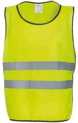 Productafbeelding van Yoko - Unisex veiligheidsvest voor heren/dames, model LT4557 (3XL) (Geel)