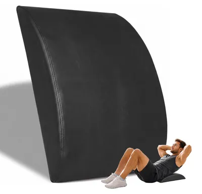 Imagen del producto de Relaxdays, esterilla para abdominales, dimensiones: 7 x 30,5 x 37 cm, material: PVC, espuma, ideal para ejercicios de abdominales, entrenamiento del core y fortalecimiento abdominal, color, Imagen generada por IA