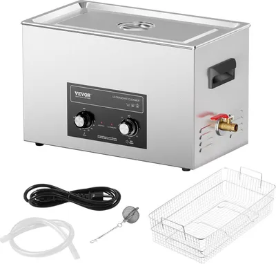 Zdjęcie produktu dla Ultradźwiękowa myjka 30L z grzałką i timerem 360W do części i narzędzi