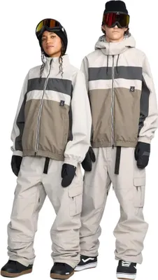 Produktbild von Volcom DLM Serie Schneejacke, Stone, Größe S, 20.000 mm Wassersäule, atmungsaktiv