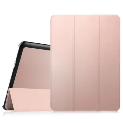 Produktbild von Fintie Hülle für Samsung Galaxy Tab S2 9.7 T810N / T815N / T813N / T819N 24,6 cm (9,7 Zoll) Tablet-PC - Ultra Schlank Ständer Cover Schutzhülle mit Auto Schlaf/Wach Funktion, Roségold