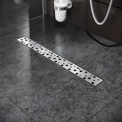 Imagen del producto de SONNI: Canal de ducha de 90 cm. Drenaje eficiente, antiobstrucciones y antiolores. Instalación flexible y duradera