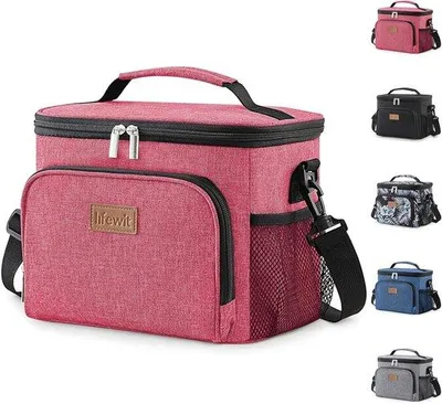 Produktbild von Famanu Kühltasche Wiederverwendbare Lunchtasche - Rosa, 9 Liter