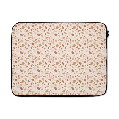 Produktbild von MuchoWow® Laptop Hülle 15 Zoll Textur - Muster - Terazzo Laptoptasche - Laptoptasche - Sleeve - Rundum-Schutz