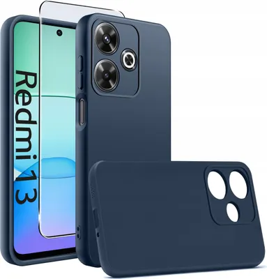 Obrázek produktu pro Pouzdro pro Xiaomi Redmi 13 4G CASE MATT PLECKI + OCHRANNÉ SKLO 9H