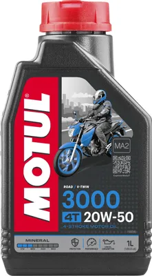 Zdjęcie produktu dla MOTUL 3000 4T Olej silnikowy - 20W50 1 l