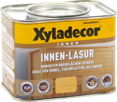 Produktbild von Xyladecor Innenlasur Möbellasur kiefer 0,5L Innen Lasur Holzlasur