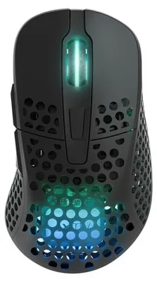 Zdjęcie produktu dla CHERRY XTRFY M4 RGB, Po prawej stronie, Optyczny, RF Wireless + USB Type-C, 19000 DPI, Czarny