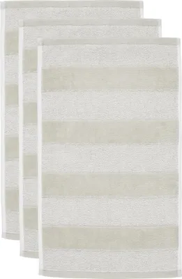 Produktbild von Beddinghouse 3 Gästehandtücher Sheer Stripe Farbe Sand Größe 30x50 set a 3
