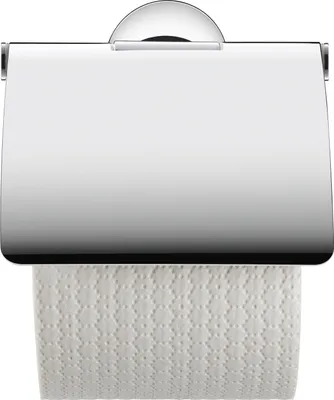 Produktbild von Duravit DU Papierrollenhalter mit Deckel Starck T, Chrom