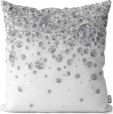 Produktbild von VOID Diamanten Steine Schmuck Kissenbezug Kissenhülle Sofakissen Kissen Deko Outdoor-Kissen Dekokissen