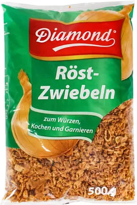 Produktbild von [ 500g ] DIAMOND Röst-Zwiebeln / Geröstete Zwiebeln / Röstzwiebeln