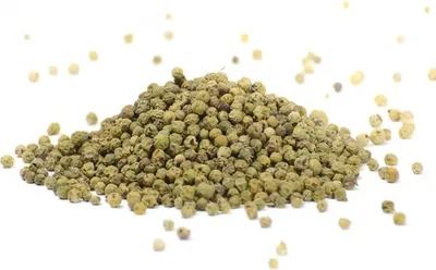 Produktbild von Pfefferkörner grün (ganz) - grüner Malabar Pfeffer - luftgetrocknet - 30g