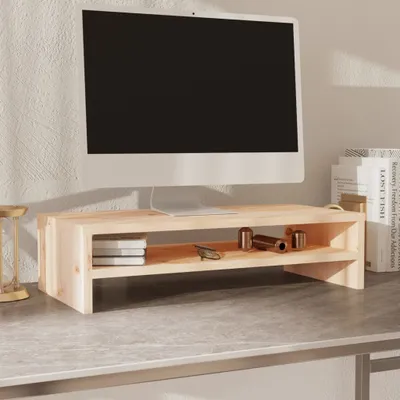 Produktbild von "im Sonderangebot"TV-Board - Fernsehtisch - Monitorständer 50x24x13 cm Massivholz Kiefer - NeuMöbel9935197
