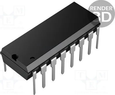 Produktbild von 1x THT 8bit,Parallellast,Schieberegister DIP16 SN74LS166AN Schieberegister