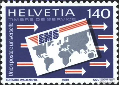 Produktbild von Briefmarken Schweiz 1989 Mi UPU15 (kompl.Ausgabe) postfrisch Sondermarken