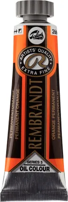 Obrázek produktu pro Rembrandt olejová barva v tubě 15 ml permanentní oranžová 266