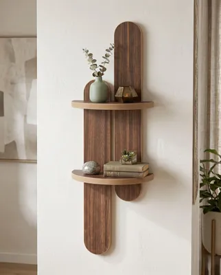 Produktbild von Skye Decor, Wandregal Wenge 80 cm, 100% MDF, 18 mm dick, Modern & Skandinavisch
