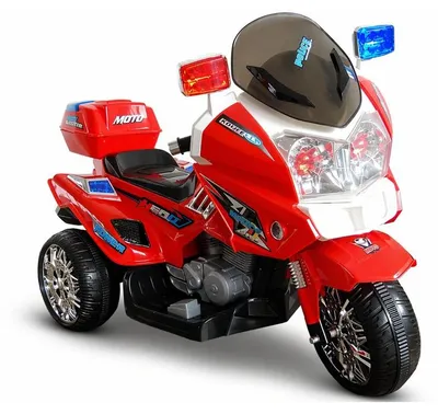 Obrázek produktu pro Elektrická motorka pro děti CH815, 2×35 W, červená, ráfky