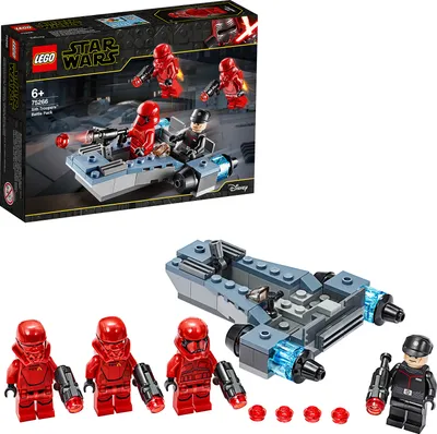 Produktbild von LEGO 75266 Star Wars Sith Troopers Battle Pack Spielset mit Battle Speeder, Der Aufstieg Skywalkers Kollektion