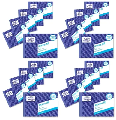 Produktbild von Avery Zweckform 300 Quittung inkl. MwSt. (A6 quer, mit 1 Blatt Blaupapier, 50 Blatt) (mit Blaupapier, 20)