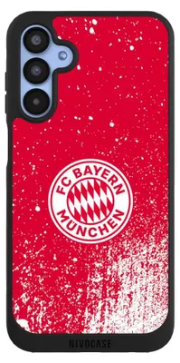 Produktbild von NIVOCASE Handyhülle für Samsung Galaxy A15 5G  Hülle NIVOpure Case Schwarz FC Bayern München FCB Offizielles Lizenzprodukt