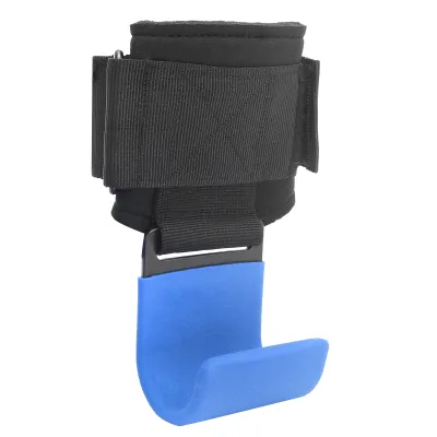 Obrázek produktu pro Podpůrný háček na vzpírání,Vzpěračský hák,Vzpěračský popruh s hákem,Těžké zápěstní popruhy,Vzpěračský náramek,Vzpěračská ochrana zápěstí