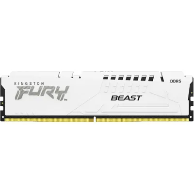 Produktbild von Kingston FURY Beast RAM-Modul - 16 GB - DDR5-6400/PC5-51200 DDR5 SDRAM - 6400 MHz Single-rank (einfacher Speicherrang) Speicher - CL32 - 1,40 V - On-Die-ECC - 288-Pin - DIMM